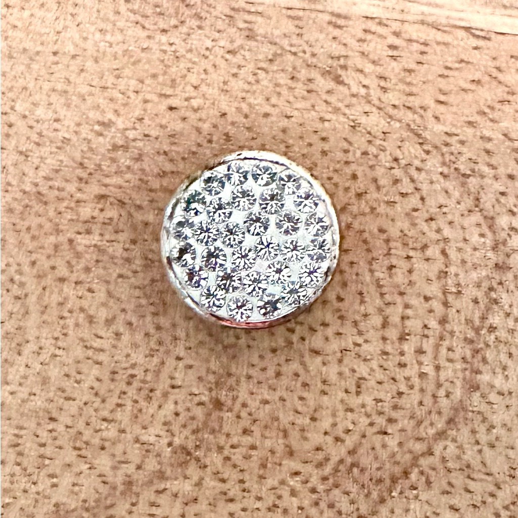 Kameleon Sterling Silver Pop With Crystals